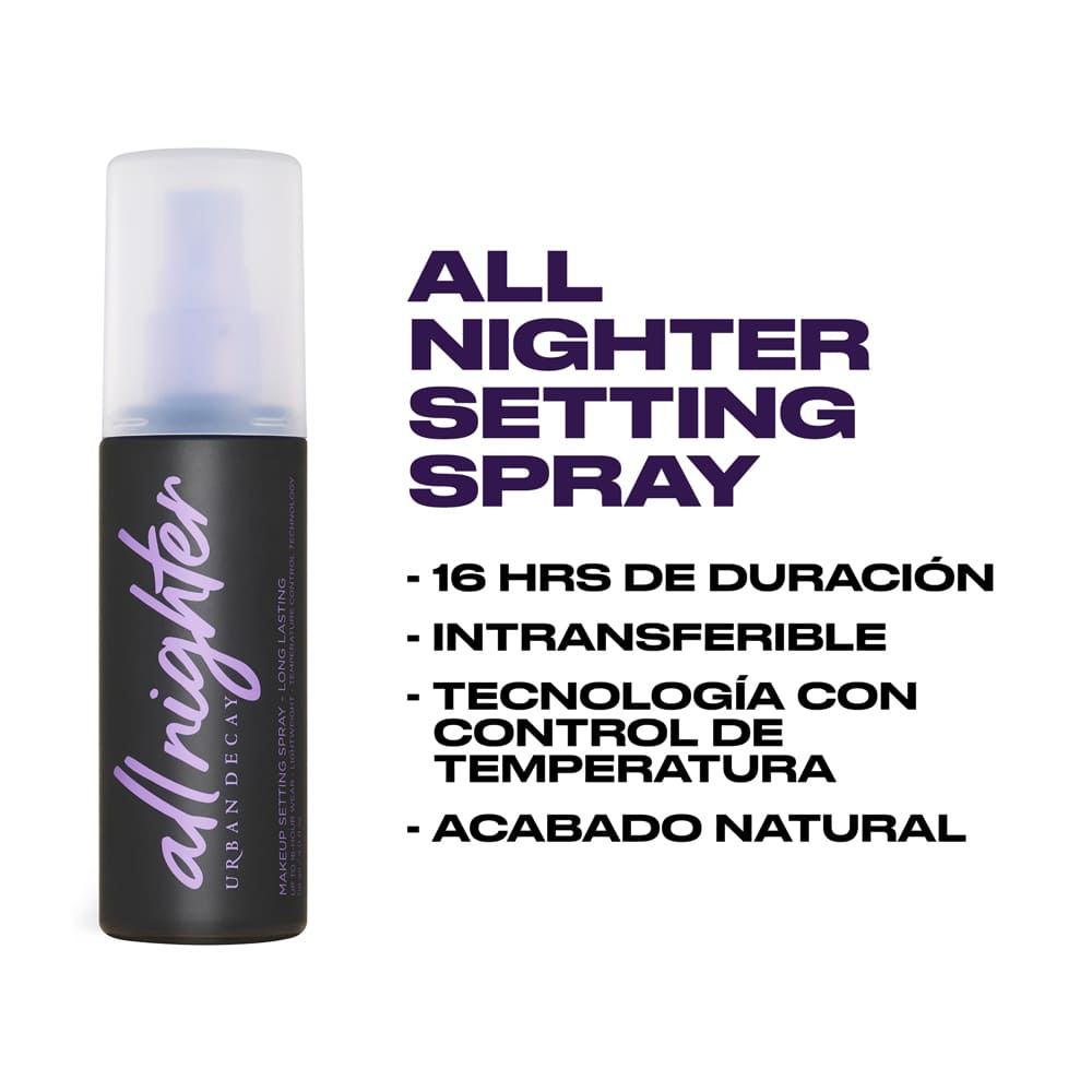 ALL NIGHTER SETTING SPRAY DUO ORIGINAL AND VITAMIN C (SET DE MAQUILLAJE)